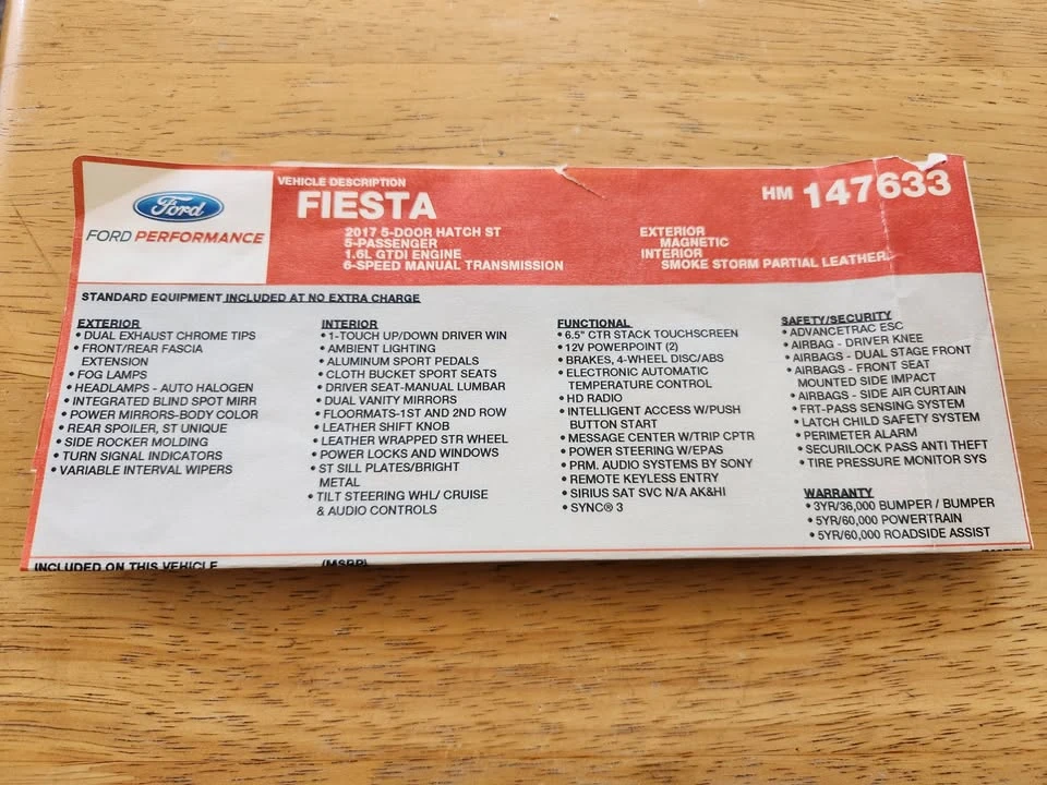 2017 Ford Fiesta - Image 18 of 19
