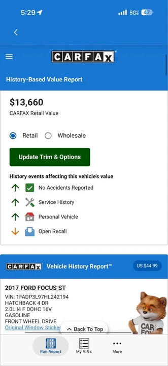 2017 Ford Focus ST 3rd Gen - Image 12 of 13