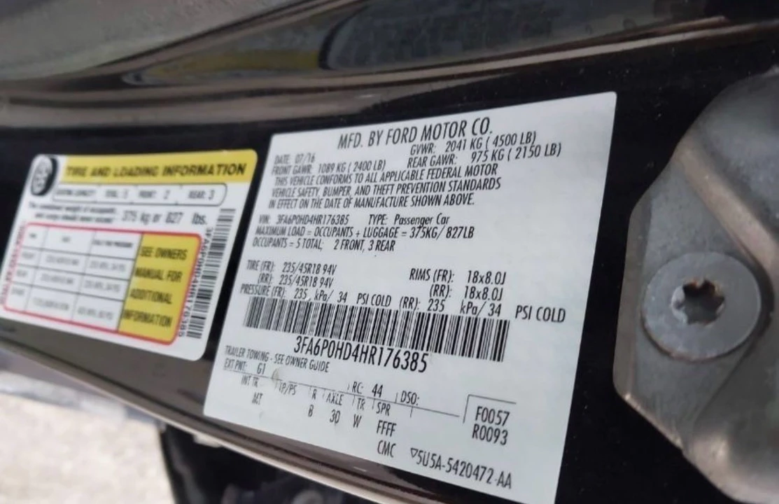 2017 Ford Fusion 2nd Gen - Image 10 of 10
