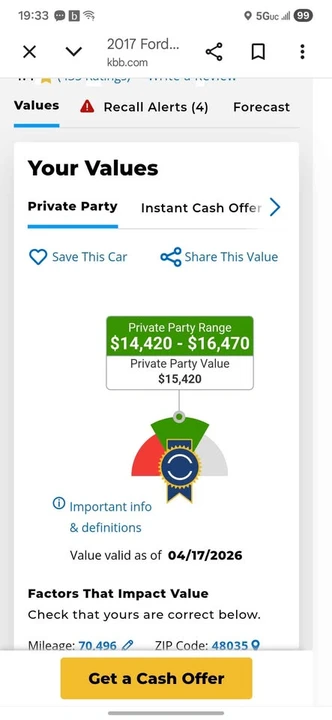 2017 Ford Fusion 2nd Gen - Image 9 of 10