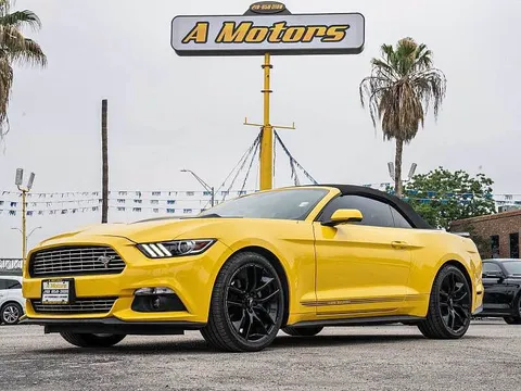 2017 Ford Mustang EcoBoost Convertible 2D