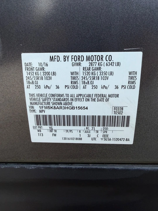 2017 Ford Explorer 5th Gen - Image 24 of 31