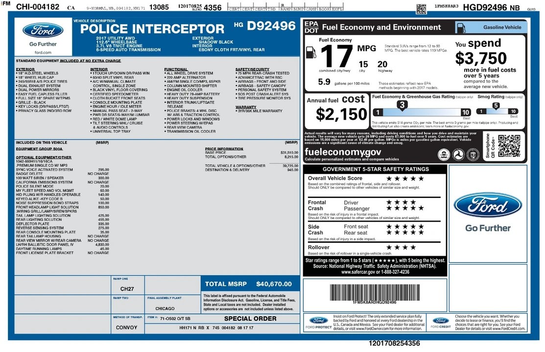 2017 Ford - Image 22 of 23