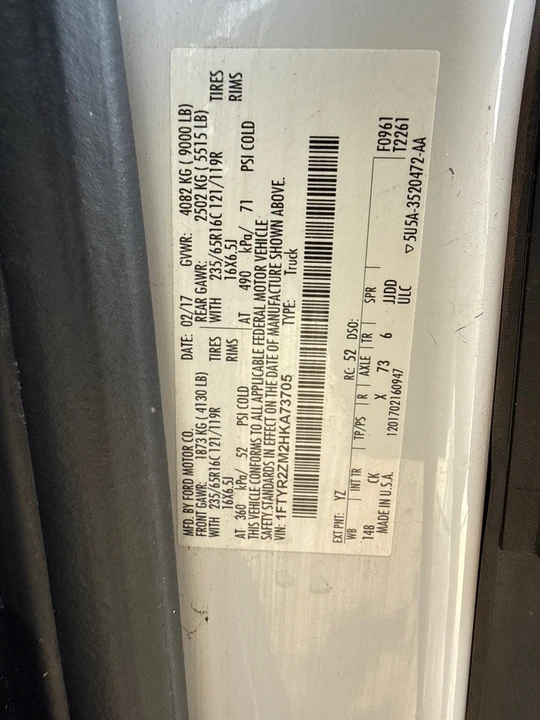 2017 Ford Transit - Image 20 of 20