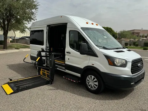 2017 Ford Transit-350 3dr LWB High Roof Cargo Van w/Sliding Passenger