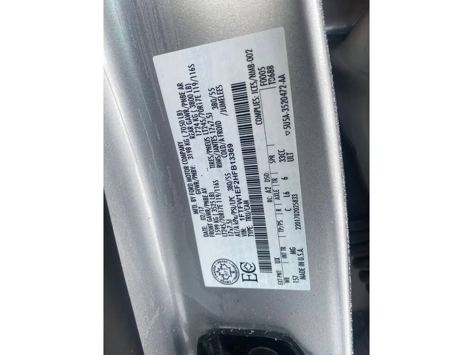 2017 Ford F-150 13th Gen - Image 15 of 15