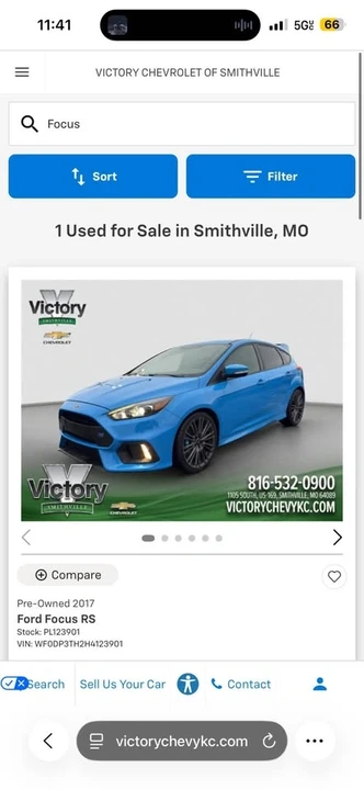 2017 Ford Focus RS 3rd Gen - Image 16 of 16