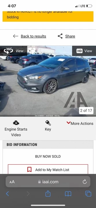2017 Ford Focus 3rd Gen - Image 13 of 16