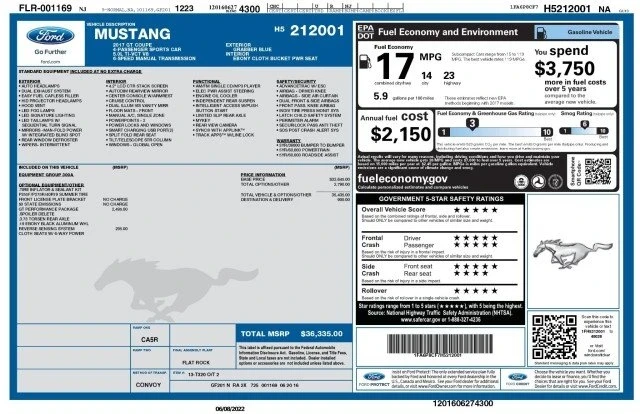2017 Ford S550 Mustang - Image 5 of 20