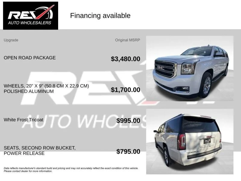 2017 GMC Yukon 4th Gen - Image 6 of 12