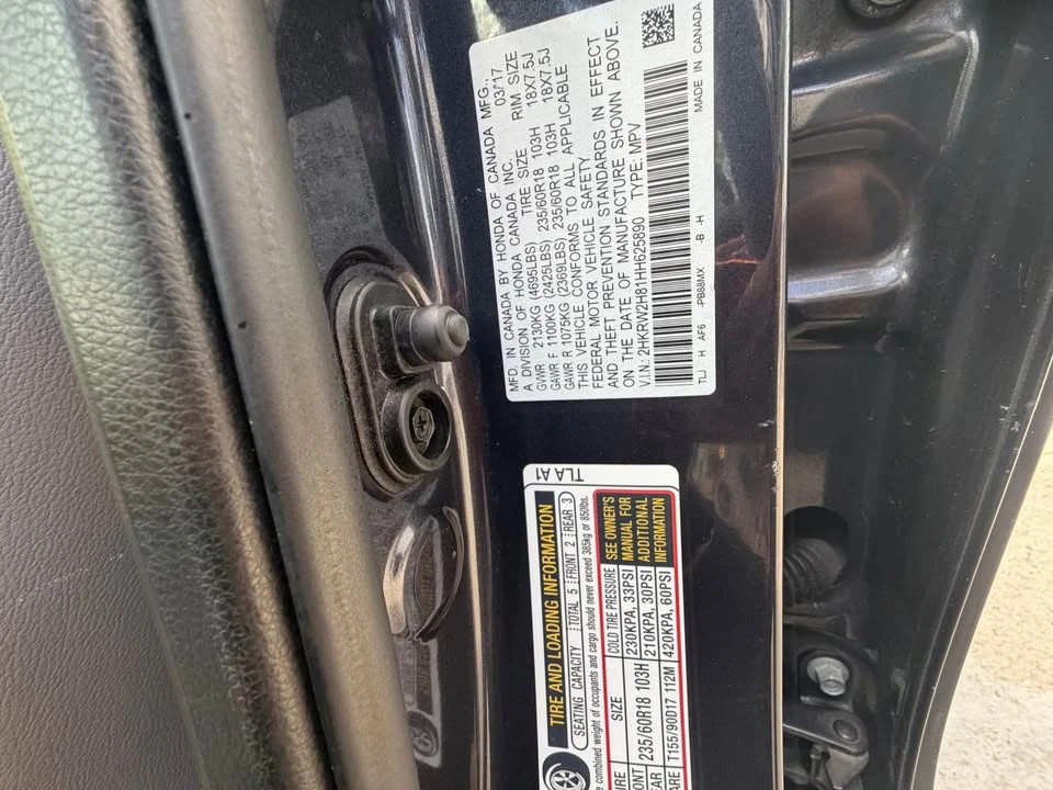 2017 Honda CR-V 5th Gen - Image 11 of 14