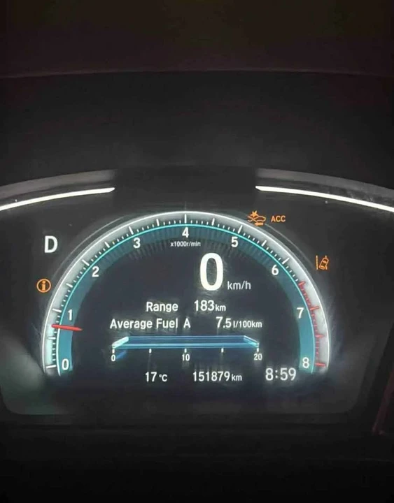 2017 Honda Civic 10th Gen - Image 8 of 10