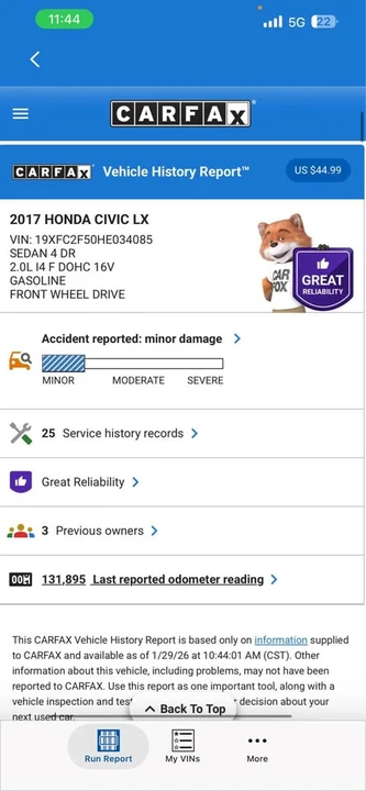 2017 Honda Civic 10th Gen - Image 14 of 14