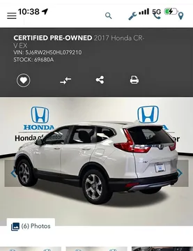 2017 Honda CR-V EX