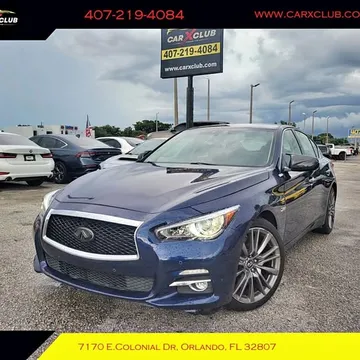 2017 Infiniti Q50 Red Sport 400