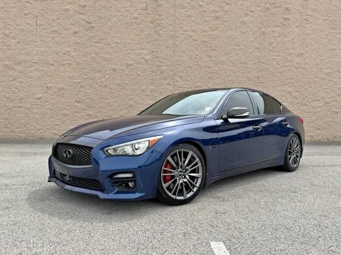 2017 Infiniti Q50 Red Sport 400 Sedan 4D