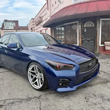 2017 Infiniti Q50 Red Sport 400 Sedan 4D