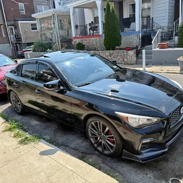 2017 Infiniti Q50 Red Sport 400 Sedan