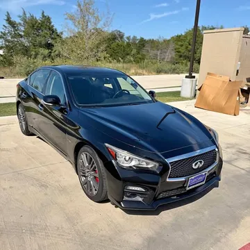 2017 Infiniti Q50 Red Sport 400 Sedan 4D