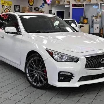 2017 Infiniti Q50 Red Sport 400 Sedan 4D