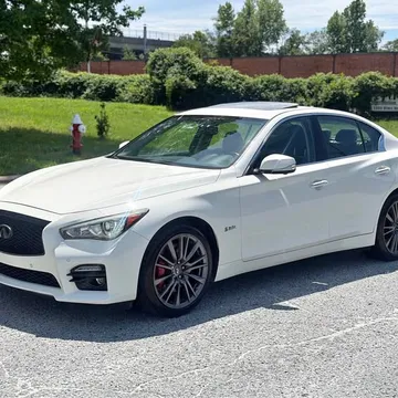 2017 Infiniti Q50 Red Sport 400 Sedan 4D