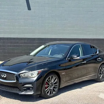2017 Infiniti Q50 Red Sport 400 Sedan 4D