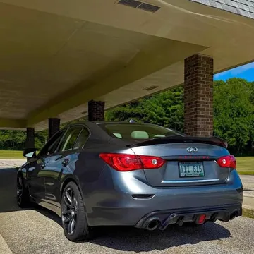 2017 Infiniti Q50 Red Sport 400 Sedan 4D