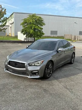 2017 Infiniti Q50 Red Sport 400 Sedan 4D