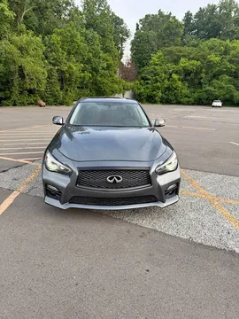 2017 Infiniti Q50 Red Sport 400 Sedan 4D