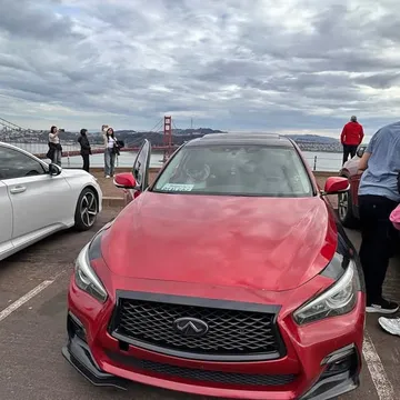 2017 Infiniti Q50 Red Sport 400 Sedan