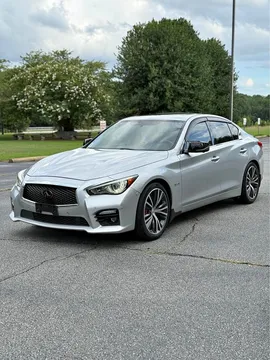 2017 Infiniti Q50 Red Sport 400 Sedan 4D