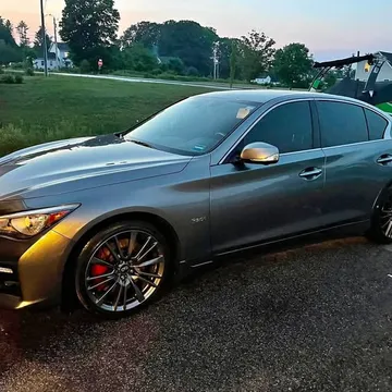 2017 Infiniti Q50 Red Sport 400 Sedan 4D