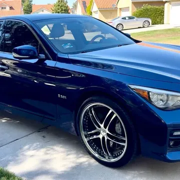2017 Infiniti Q50 Red Sport 400 Sedan 4D