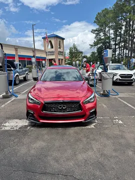2017 Infiniti Q50 Red Sport 400 Sedan 4D
