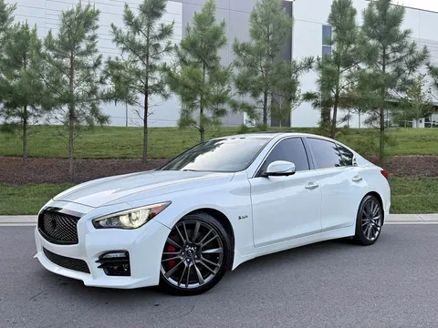 2017 Infiniti Q50 Red Sport 400 Sedan 4D