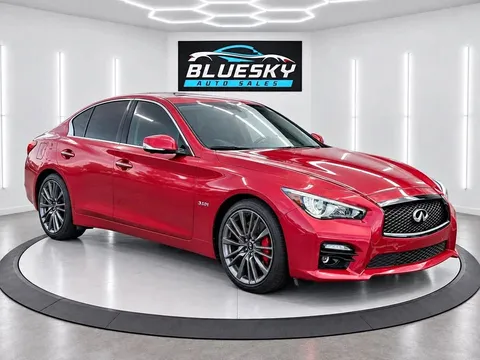 2017 Infiniti Q50 Red Sport 400 Sedan