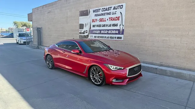 2017 Infiniti Q60 Red Sport 400 Coupe