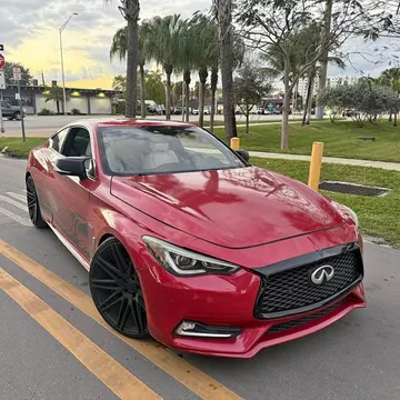 2017 Infiniti Q60 Red Sport 400