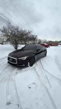 2017 Infiniti Q60 Red Sport 400 Coupe