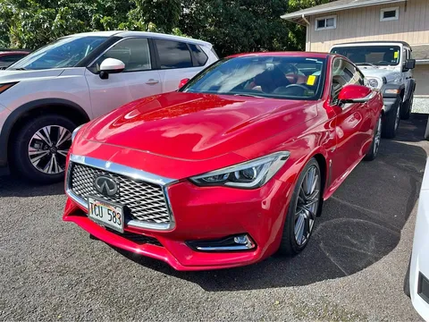 2017 Infiniti Q60 Red Sport 400 Coupe 2D