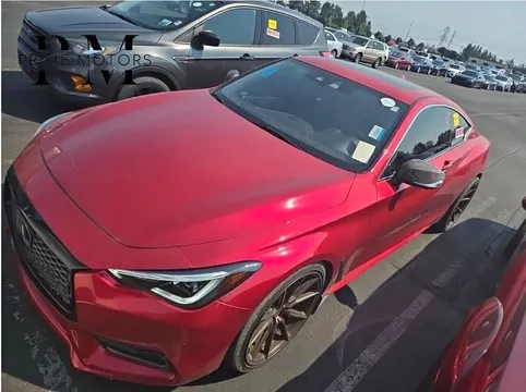 2017 Infiniti Q60 Red Sport 400
