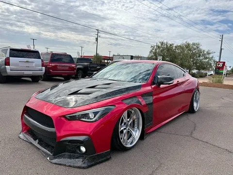 2017 Infiniti Q60 Red Sport 400