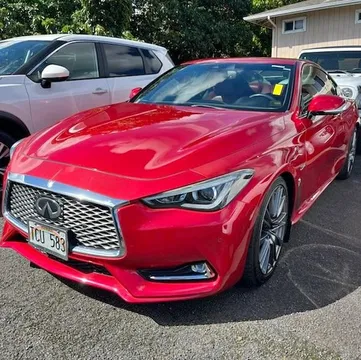 2017 Infiniti Q60 Red Sport 400 Coupe