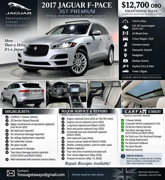 2017 Jaguar F-PACE