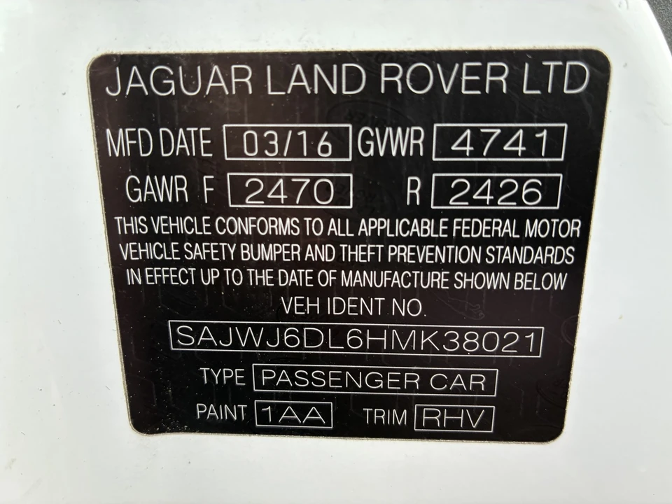 2017 Jaguar F-Type 1st Gen - Image 28 of 28
