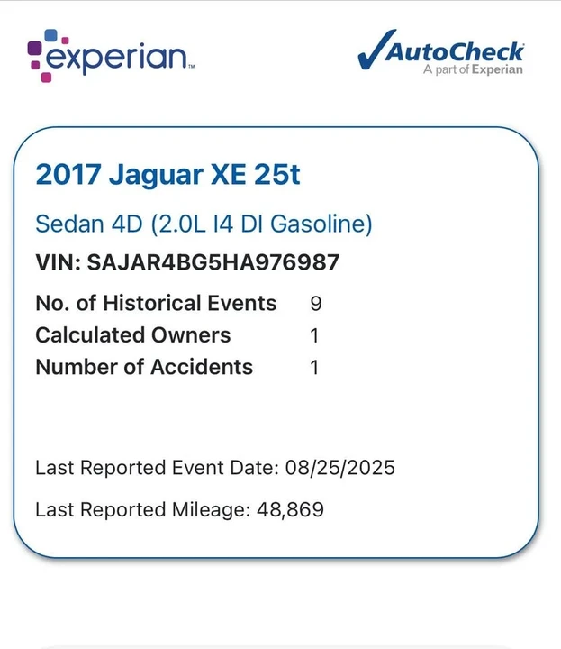 2017 Jaguar XE - Image 18 of 18