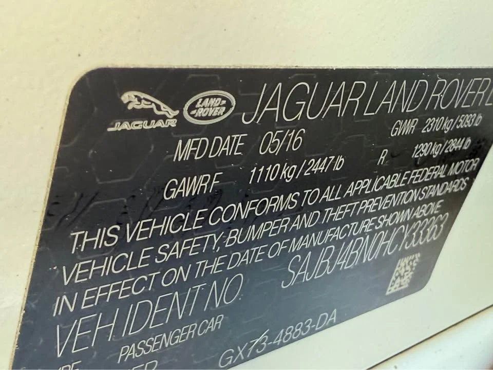 2017 Jaguar X260 XF - Image 12 of 13