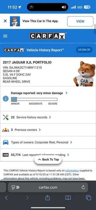 2017 Jaguar X351 XJ - Image 18 of 20
