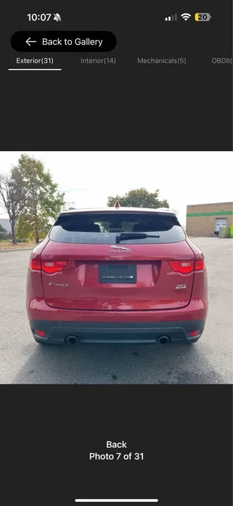 2017 Jaguar F-Pace - Image 4 of 19