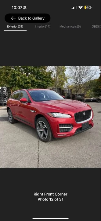 2017 Jaguar F-Pace - Image 7 of 19